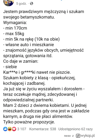 nexe - #p0lka #niebieskiepaski #anonse