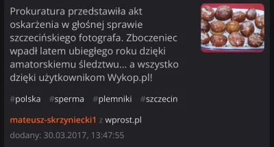 Frytek01 - @Kon_Baltazar: 2016 aferka na wykopie gdy pojawiły się nagrania, a 2017 ne...