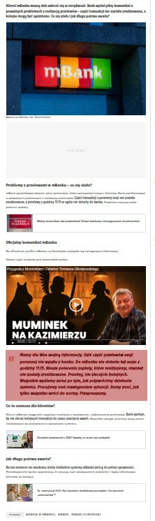 faxepl - Cały "artykuł" powtarza jedynie słowa z oficjalnego komunikatu Banku wplataj...