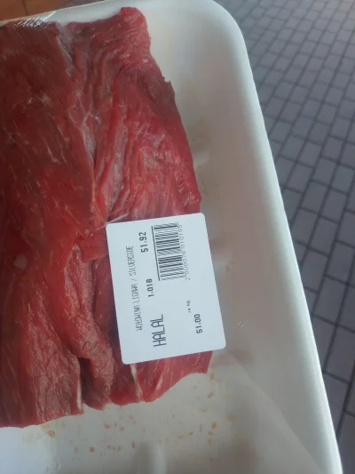 ChwilowaPomaranczka - Jak kupuje mięso to tylko i wyłącznie halal żeby mieć pewność ż...