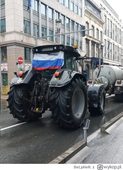 BeLpHeR - Spontaniczne protesty rolnicze rozlewają się po Europie jak ruska ropa... o...
