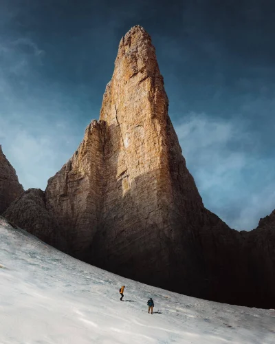 wariat_zwariowany - Cima Grande [3003 m.n.p.m], Tre Cime di Lavaredo, Dolomity, Włoch...