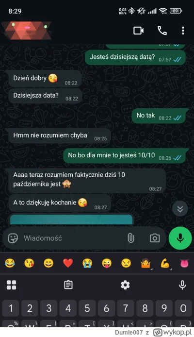 Dumle007 - @littlebuzz: tekst zaakceptowany na wielki + dzięki Miras jeszcze raz