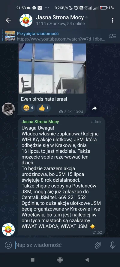 atteint - @RobieZdrowaZupke: mam pewne info, że 16 lipca mają być ponownie w Krakowie...