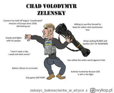 zalozycbukmacherkew_afryce - Trump dziś spać nie będzie. Chad Zelensky postawił się p...