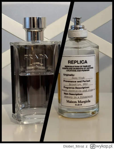 Diobel_Stroz - #perfumy Siemka dziś polecają się te dwa flakony: Prada L’Homme 57/100...