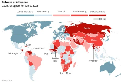 51431e5c08c95238 - Raport The Economist wsparcia krajów dla rosji.
#ukraina #rosja #w...