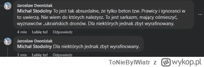 ToNieBylWiatr - @zafrasowany: to był wyrafinowany żart, my się nie znamy XD