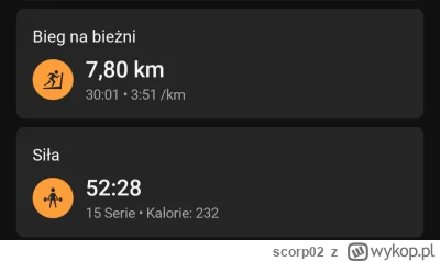 scorp02 - 3 297,12 - 7,80 = 3 289,32

Siłka, potem bieganko na bieżni 

FAJNIE. (⌐ ...
