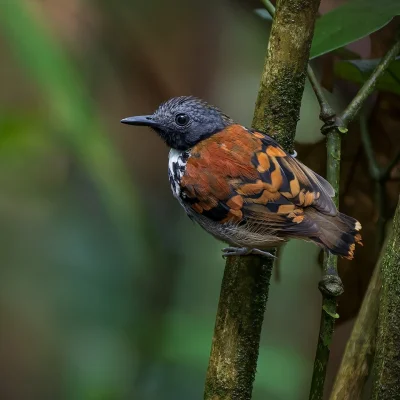 Lifelike - Leśniczka czarnogłowa (Hylophylax naevioides)
Autor
#photoexplorer #fotogr...