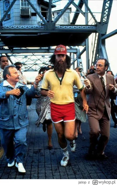 jalop - Rekord biegu bez odpoczynku należy do Foresta Gumpa. Przebiegł on 4500 km, cz...