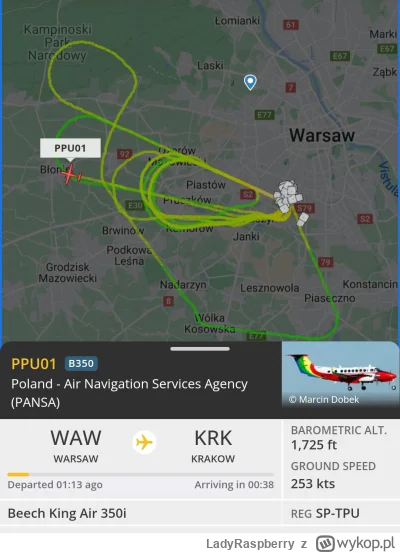 LadyRaspberry - Co on tak lata w kółko o tej godzinie?
#flightradar24 #ukraina #polsk...