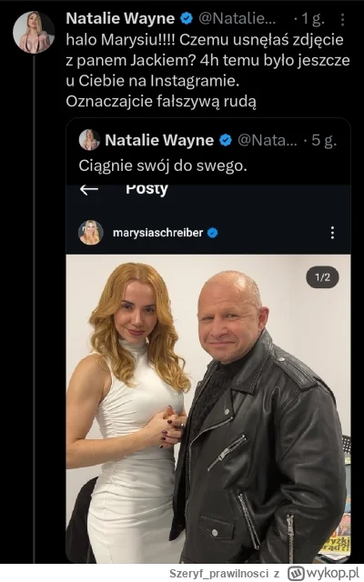 Szeryf_prawilnosci - @PolskaWrona: czemu pani skasowała zdjecie z Muranem?