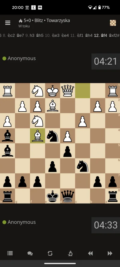 niegwynebleid - No taki mat to rzadko się mi zdarza
#szachy