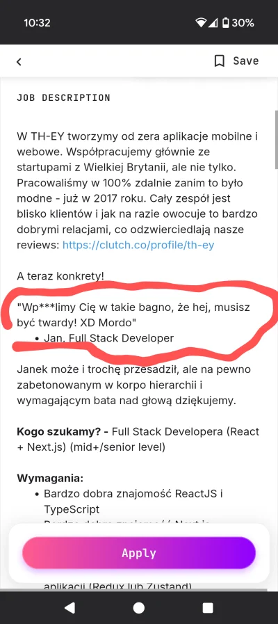 placebo_ - Aplikować? ( ͡° ͜ʖ ͡°)  #pracait #programista15k #hr