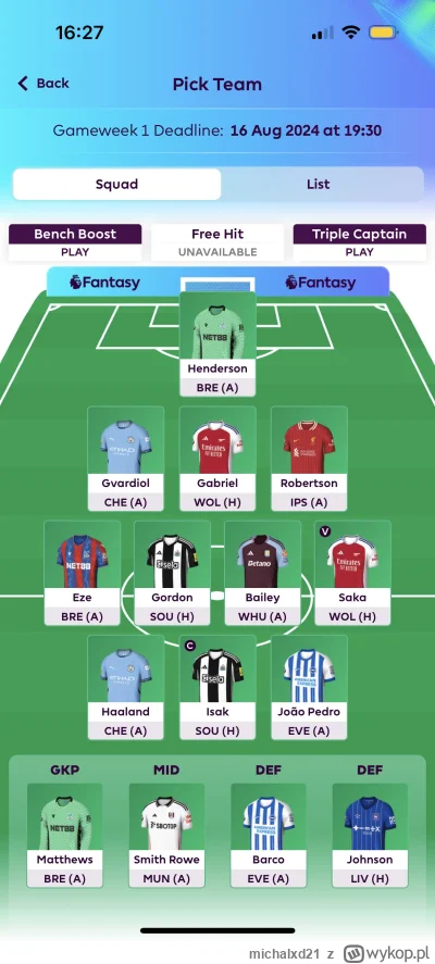 michalxd21 - Ważne pytanie: Bailey czy Garnacho? #fpl