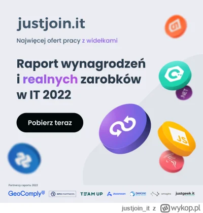 justjoin_it - #RAPORTWYNAGRODZEŃ Jakie są REALNE zarobki w branży IT? ( ͡º ͜ʖ͡º)
Przy...