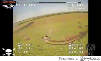 FalseIdeas - Świeży film ze zniszczenia rosyjskiego T-80. Trzeba przyznać, że operato...