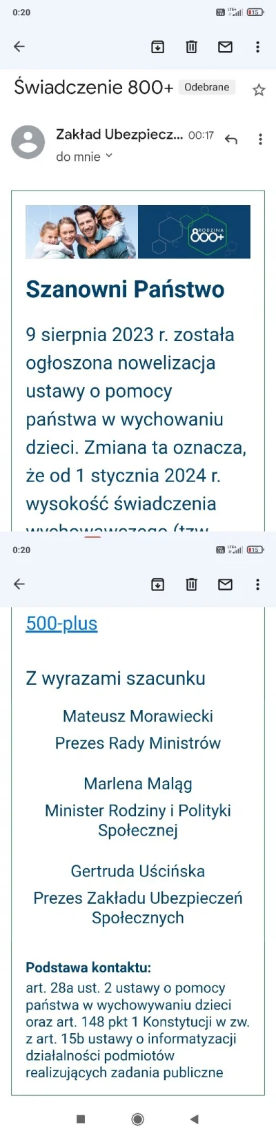 Sleepwalker - #pis #wybory
Propaganda na maila już wlatuje przed wyborami.