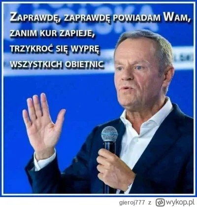 gieroj777 - już po wyborach. ma wyeebane. tak dla przprzypomnienia po poprzednich wyb...