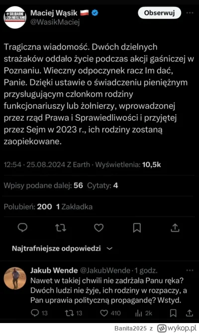 Banita2025 - Menda piSSowska.
#polityka #bekazpisu #polska #strazpozarna