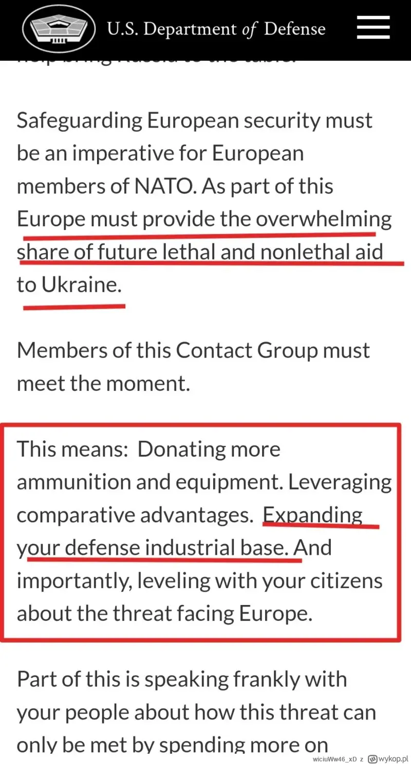 wiciuWw46_xD - @Koziom: A przypadkiem UE nie ugina się obecnie przed US? Z tego całeg...