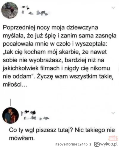 itsoverforme32445 - kiedy beciak opisuje jak wspaniały jest jego związek ( ͡° ͜ʖ ͡°)
...