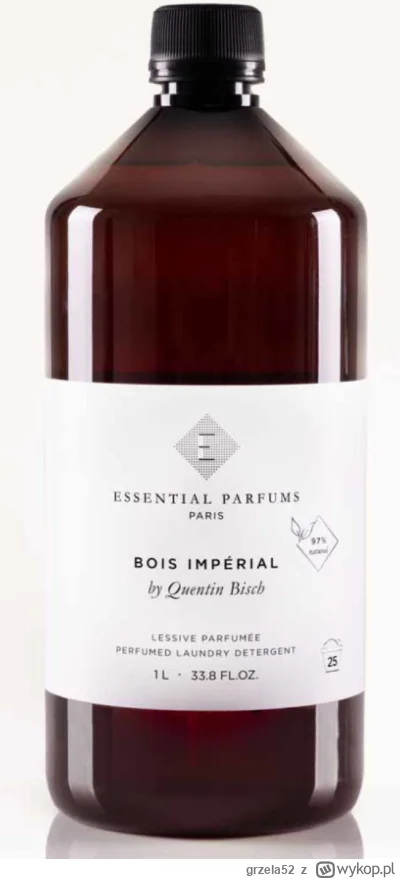 grzela52 - Zamówiłem z ciekawości płyn do prania Essential Parfums Bois Imperial. Gdy...