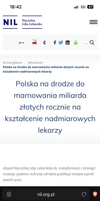 Ksiega_dusz - Dlaczego Izba Lekarska zawsze tak krytykuje zwiększenie limitu miejsc n...