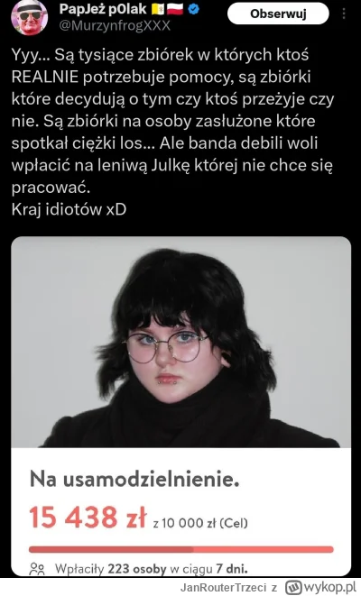 JanRouterTrzeci - Wpłacać na leniwy czołg T-72 bo ma tzipę, a w międzyczasie chłopy z...