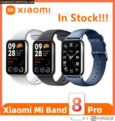 n____S - ❗ Xiaomi Mi Band 8 Pro Smart Watch
〽️ Cena: 57.51 USD (dotąd najniższa w his...