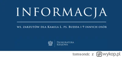 tomsondc - Dlaczego w całej sprawie ciągle wałkowane jest Kamil L Budda, a nawet nie ...