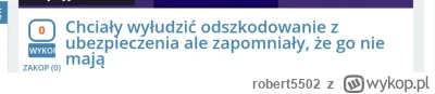 robert5502 - Tak mi sie przypomniało, jak pewien znajomy typ chcial wyłudzić odszkodo...