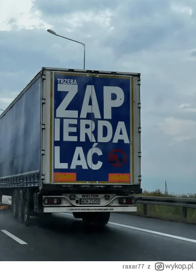 raxar77 - XD spotkane dzisiaj, który to taki gagatek?
#bekaztransa #zycietruckera #po...