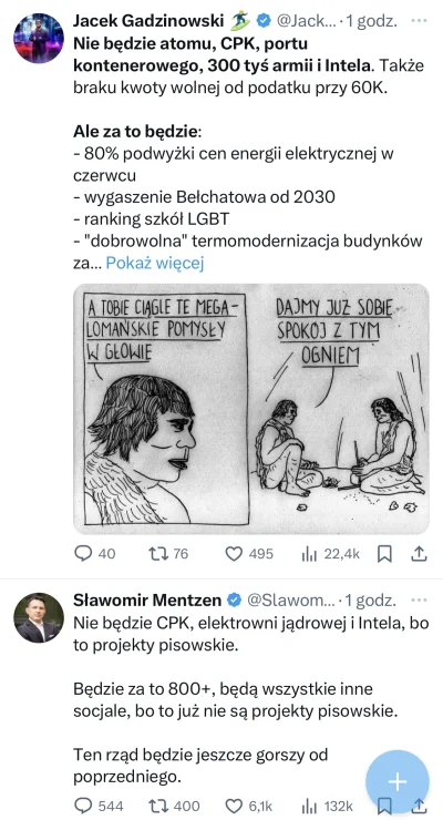 Gours - Ale propaganda ruszyła na całego z tym „nie będzie niczego” wśród środowisk P...