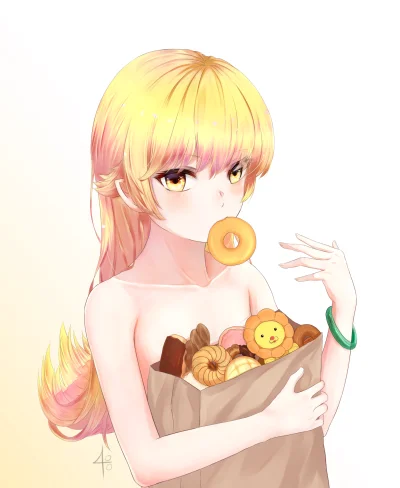 zabolek - #randomanimeshit #anime #monogatari #shinobu