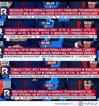 meemphis11 - XDD

#wybory #debata #polityka #bekazpisu