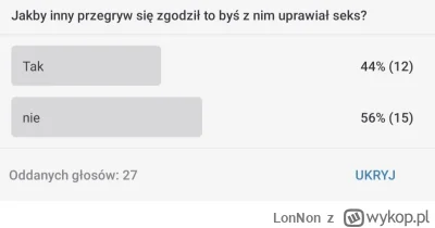 L.....n - Ci co dali ma na "Tak" proszę się zgłaszać w komentarzach.
Sparuję was

#pr...