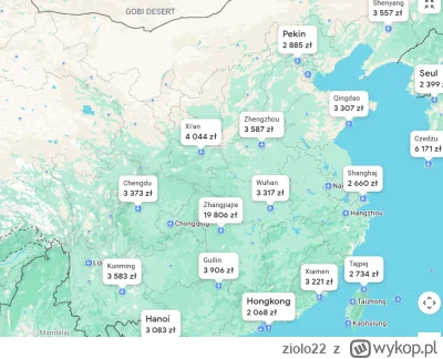ziolo22 - Ja jechałem pociągiem z Laosu.
Łap zrzut ekranu najniższych cen z polskich ...