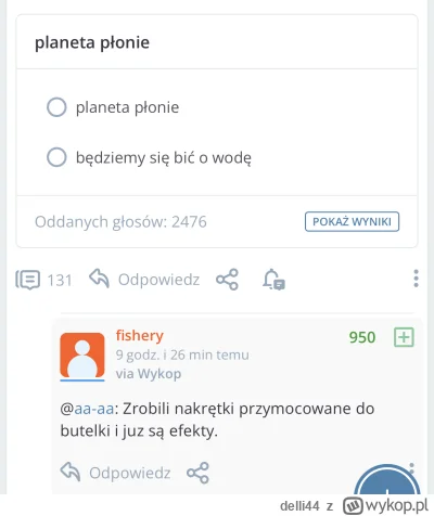 delli44 - Ten tekst o zakrętkach słyszałem już kilkakrotnie, rozmawiając o pogodzie z...
