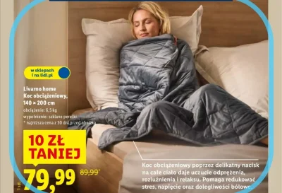 _______________________ - A może by tak kupić koc obciążeniowy