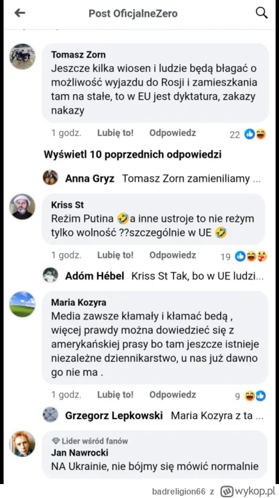 badreligion66 - #polityka Fanbase kanału ziobro