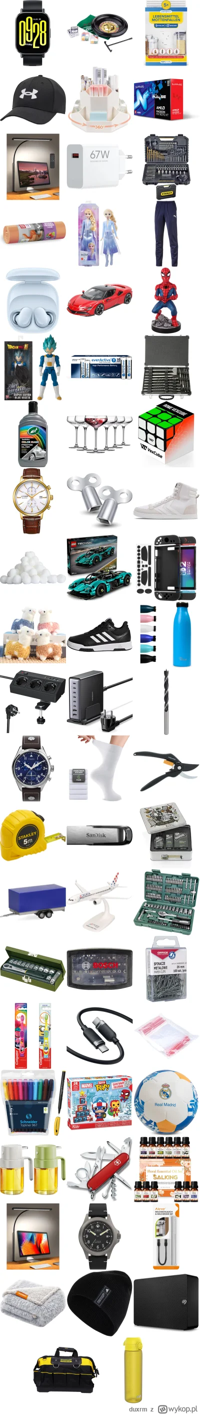 duxrm - Witam, dzisiejsze promocje z przedmiotów wrzuconych na #duxrm
Wszystkie linki...