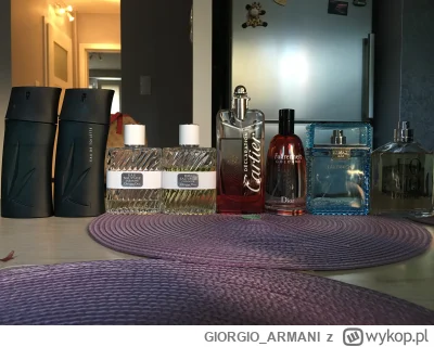GIORGIO_ARMANI - #perfumy 
Sprzedam
1. Kenzo Homme 70/100ml 9H01 -155zl
2. Kenzo Homm...