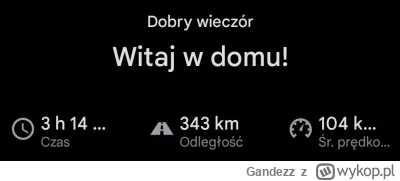 Gandezz - Dobra średnia? ( ͡° ͜ʖ ͡°)
30% trasy to miasto/pozamiejski, reszta eska/aut...