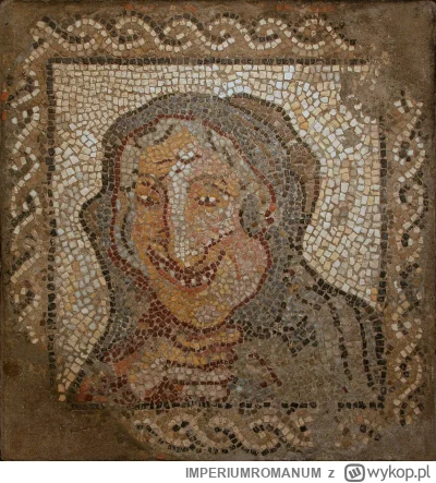 IMPERIUMROMANUM - Mozaika rzymska przedstawiająca starą kobietę

Mozaika rzymska prze...