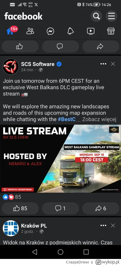 CrazyxDriver - O jeszcze jakie 2-3 tygodnie do West Balkans DLC. To już 2 gameplay. 2...