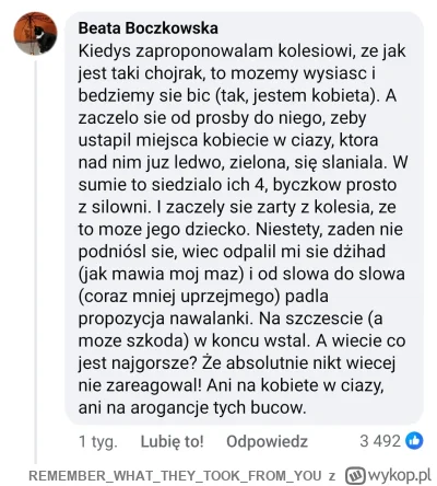 REMEMBERWHATTHEYTOOKFROM_YOU - Tak było. Potem wyszedł kierowca i zaczął uszami bić b...