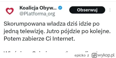 epicko - Btw reminder że ta władza robi wszystko to, o co oskarżała poprzednią, a wyk...
