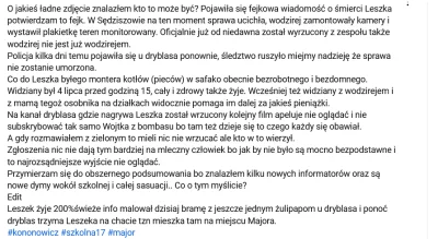 pyczasty - Nowe, sensacyjne poszlaki w sprawie sędziszowskiego twin peaks. Leszek zam...